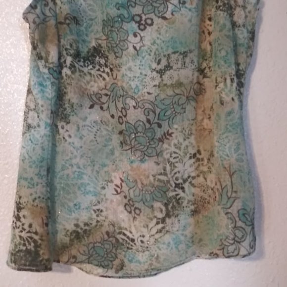 Lane Bryant women's size 14\16 multicolored blouse - Picture 2 of 10